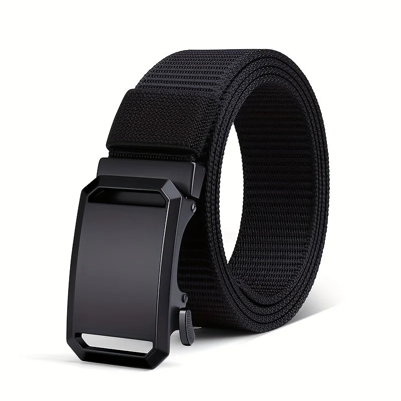 Premium Durable Tactical Workwear for Men Automatic Buckle Canvas Belt.