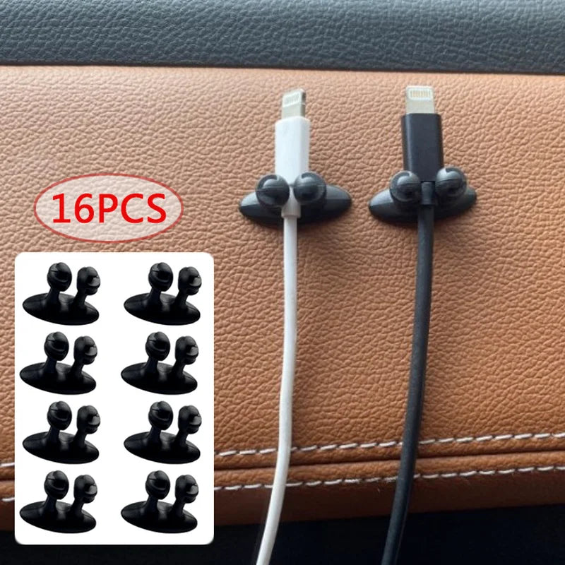 Car Dashboard Phone Charger Cable Manager Hook Headphone.