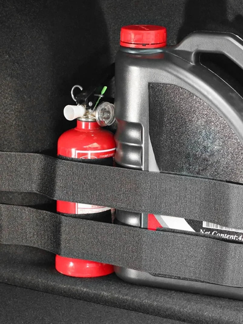 Car Trunk Storage Fixed Belt Nylon Fire Extinguisher Storage.