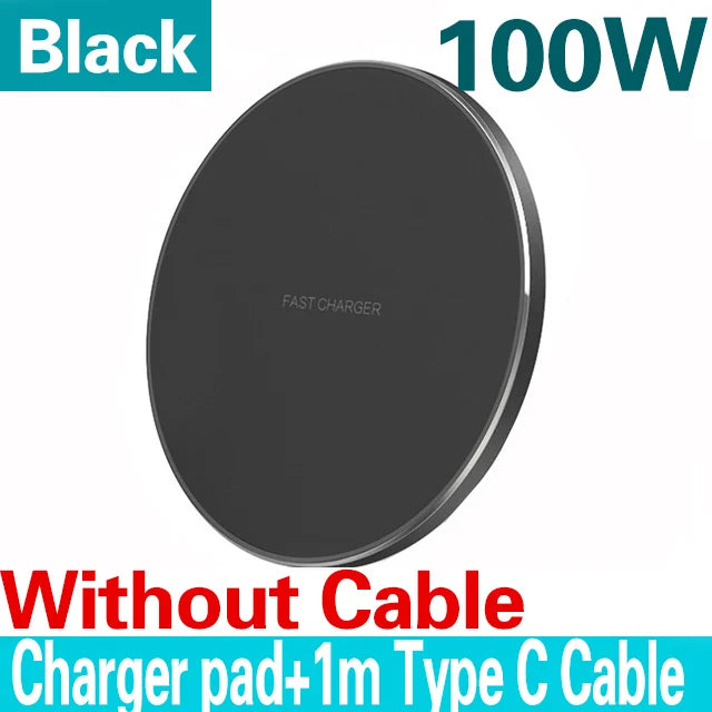 100W Fast Wireless Charger Pad.