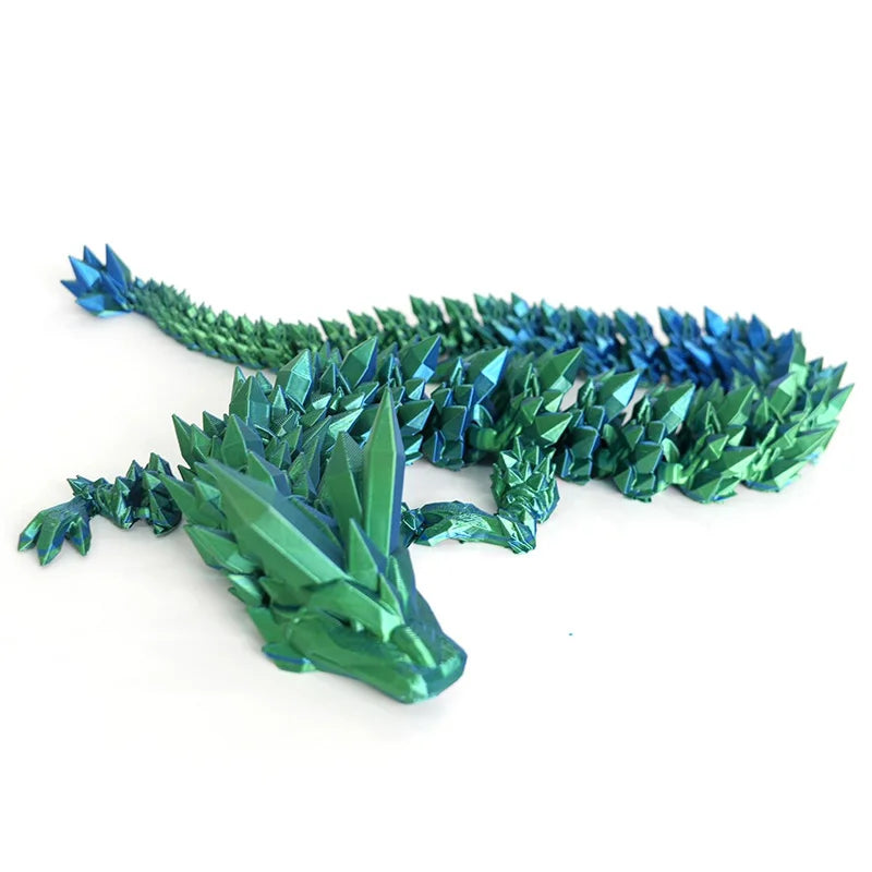 3d Printed Crystal Dragon.