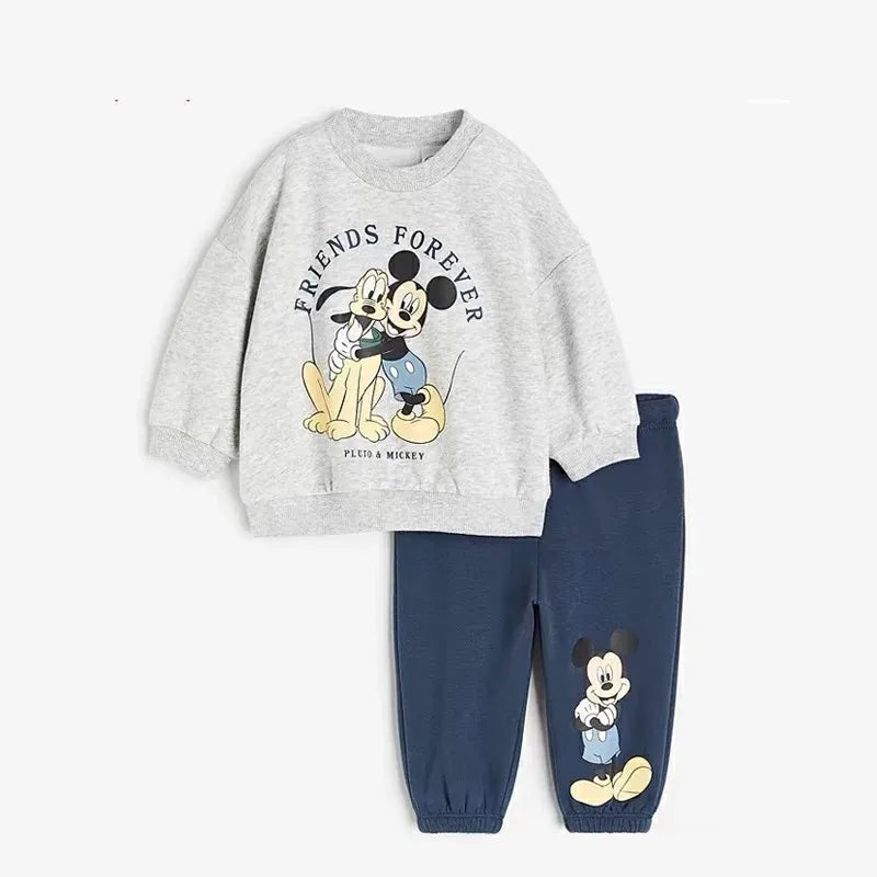 Lion Printed Kids Tracksuits Spring Autumn Clothing.