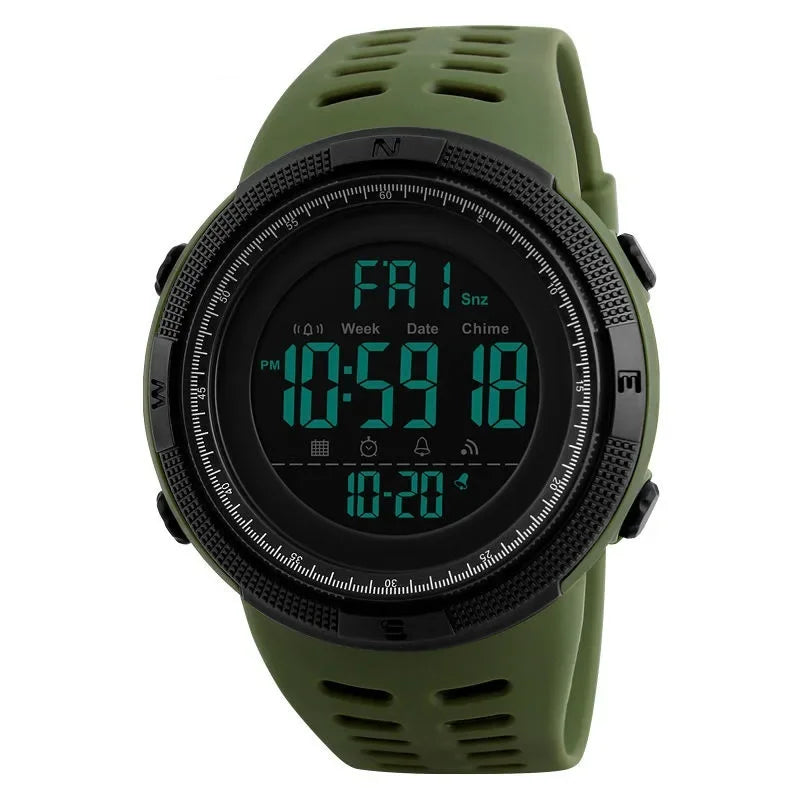 YIKAZE Y01 Military Men Sports Wristwatch Multifunction Men's Digital.