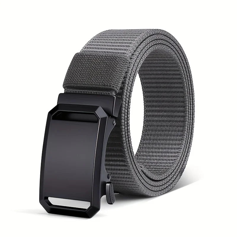 Premium Durable Tactical Workwear for Men Automatic Buckle Canvas Belt.