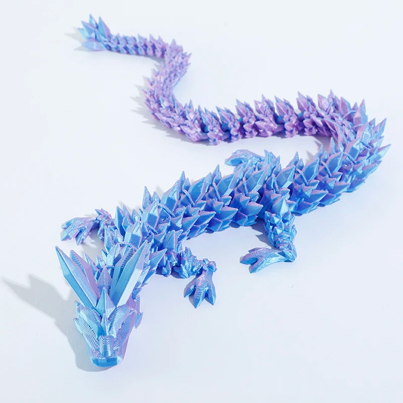 3d Printed Crystal Dragon.