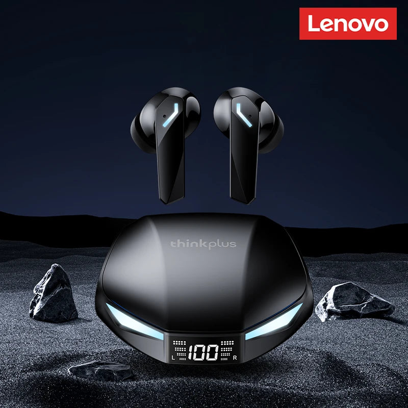 Lenovo GM2 PRO Wireless Bluetooth 5.4 LED Digital Display Waterproof Noise Cancelling.