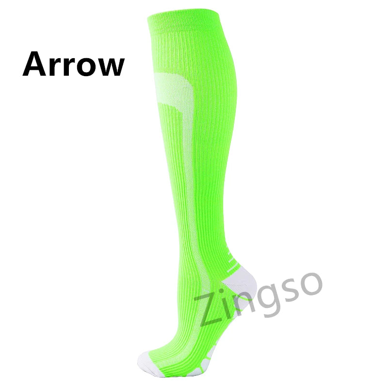 Running Socks Stockings 20-30 mmhg for Men Women.