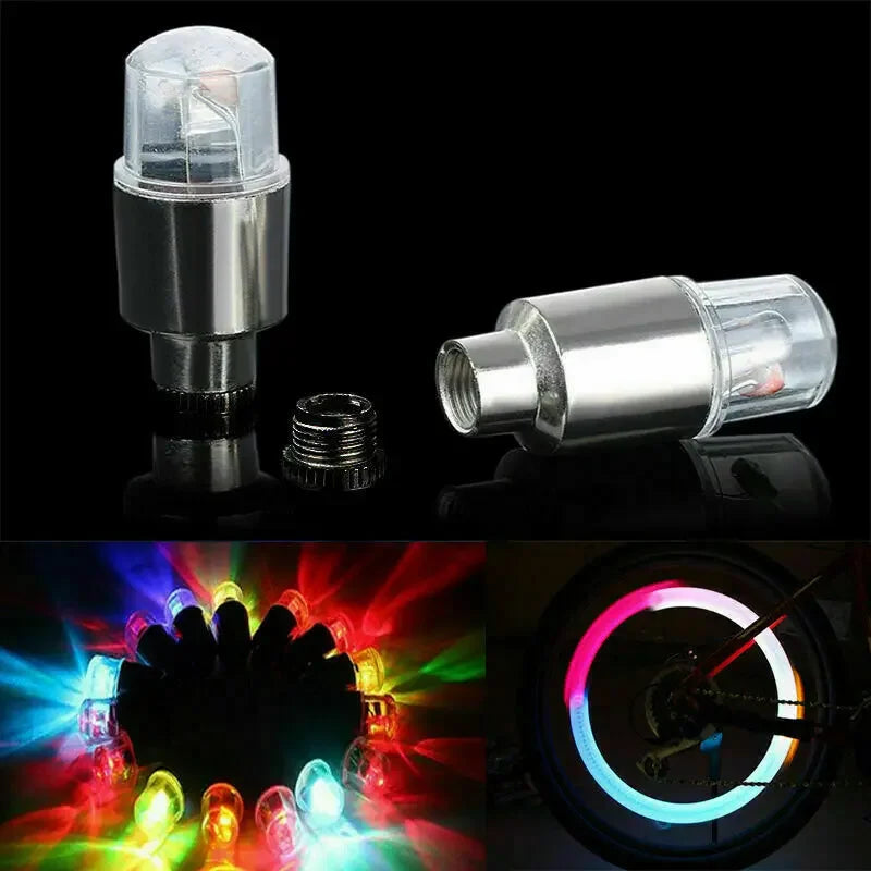 Car Light Bicycle LED Tire Lights Universal Car Neon Lamp.