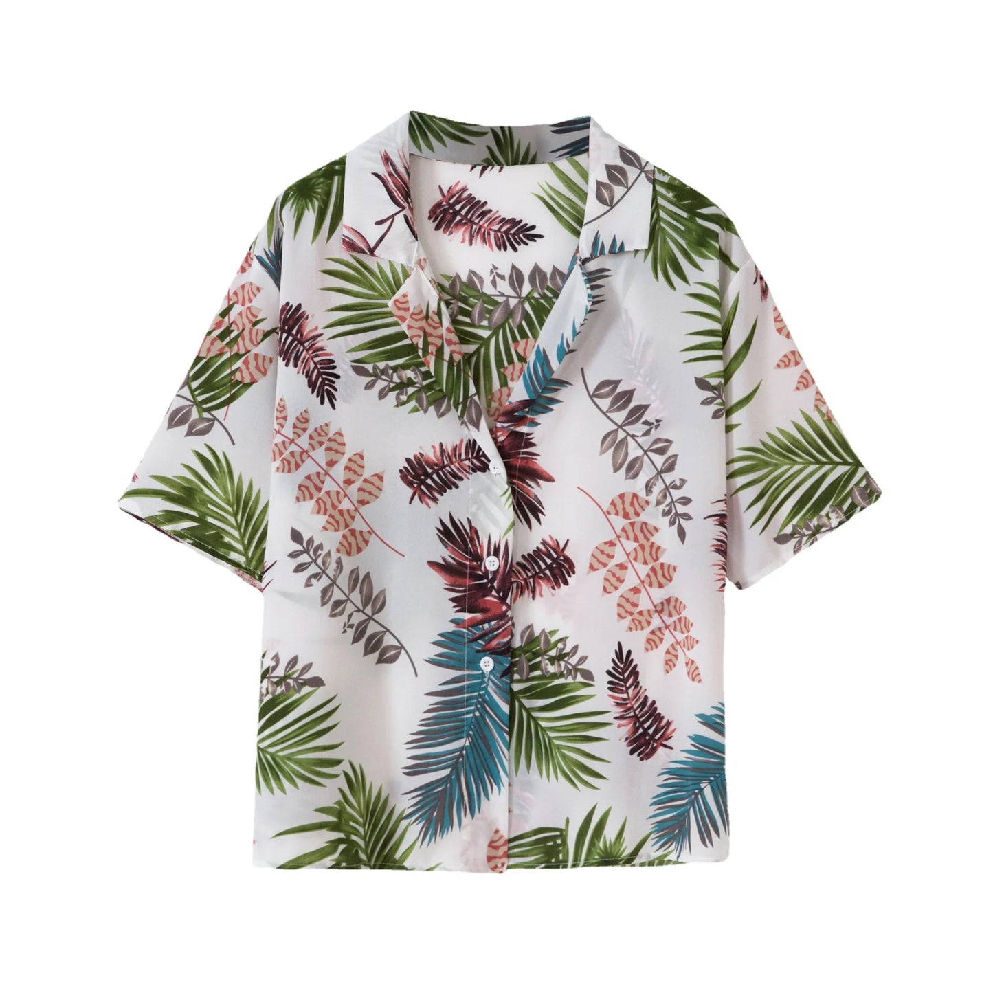 Men Street Fashion Summer Daily Shirt Hawaiian.