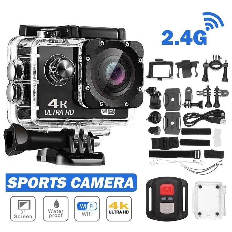 HD 4K/30fps Camera Ultra  WiFi 2.0-inch 170D.