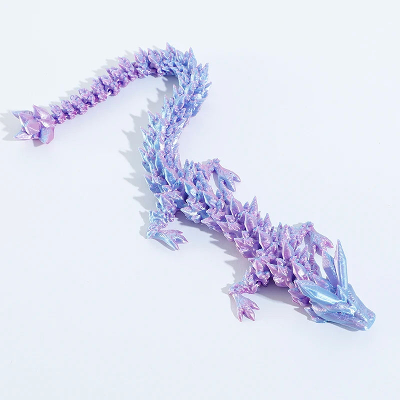 3d Printed Crystal Dragon.