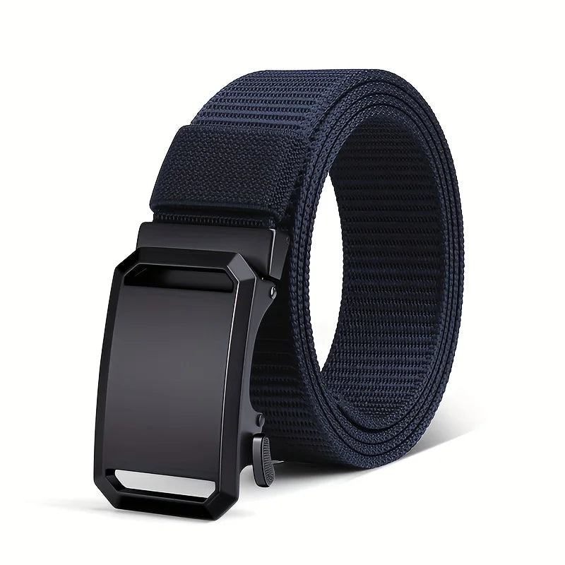 Premium Durable Tactical Workwear for Men Automatic Buckle Canvas Belt.