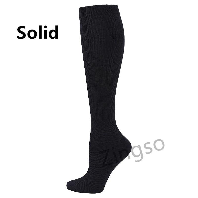 Running Socks Stockings 20-30 mmhg for Men Women.