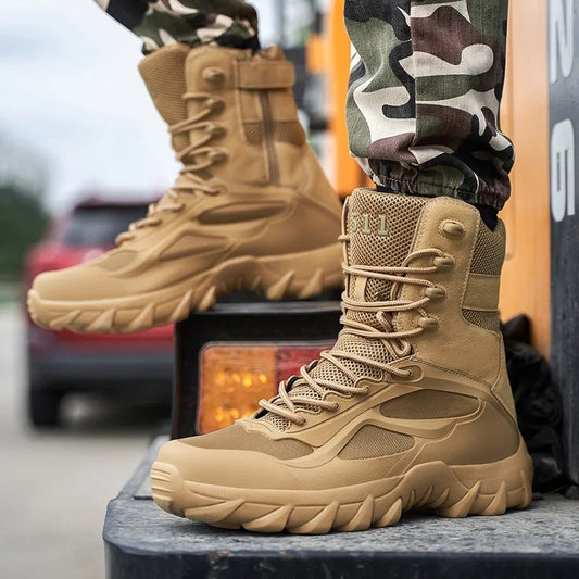 Men Tactical Boots Autumn Special Forces Field Man.