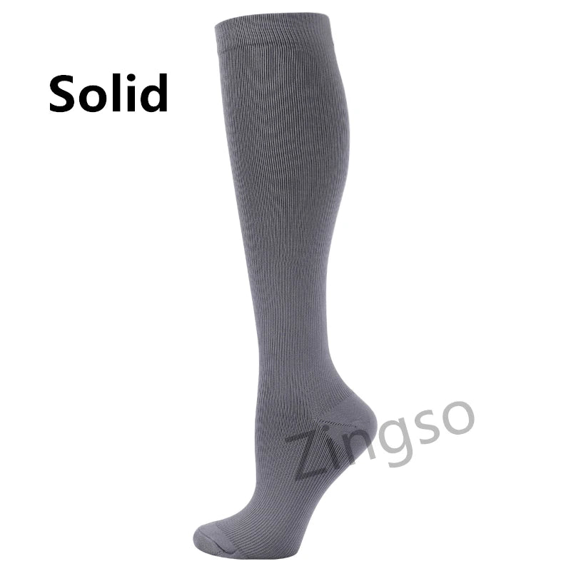 Running Socks Stockings 20-30 mmhg for Men Women.