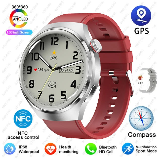 Huawei GT4 PRO Smart Watch Men Watch 4 Pro AMOLED HD Screen 2025.