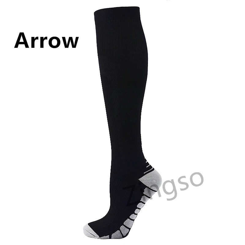 Running Socks Stockings 20-30 mmhg for Men Women.