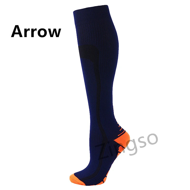 Running Socks Stockings 20-30 mmhg for Men Women.