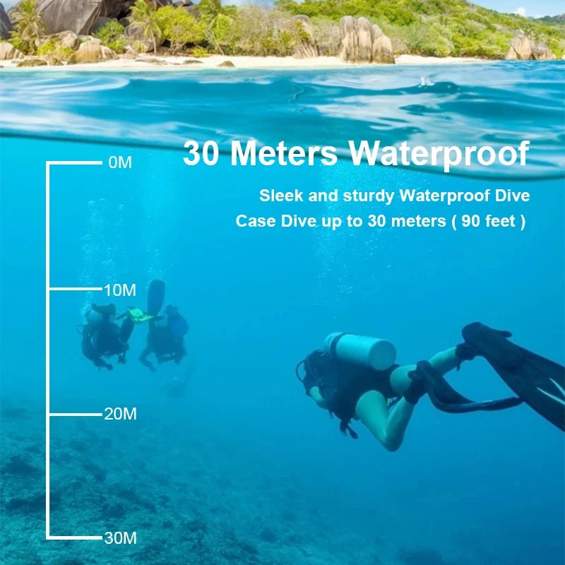 4K Action Camera 1080P/30FPS WiFi 2.0" 170D Underwater Waterproof.